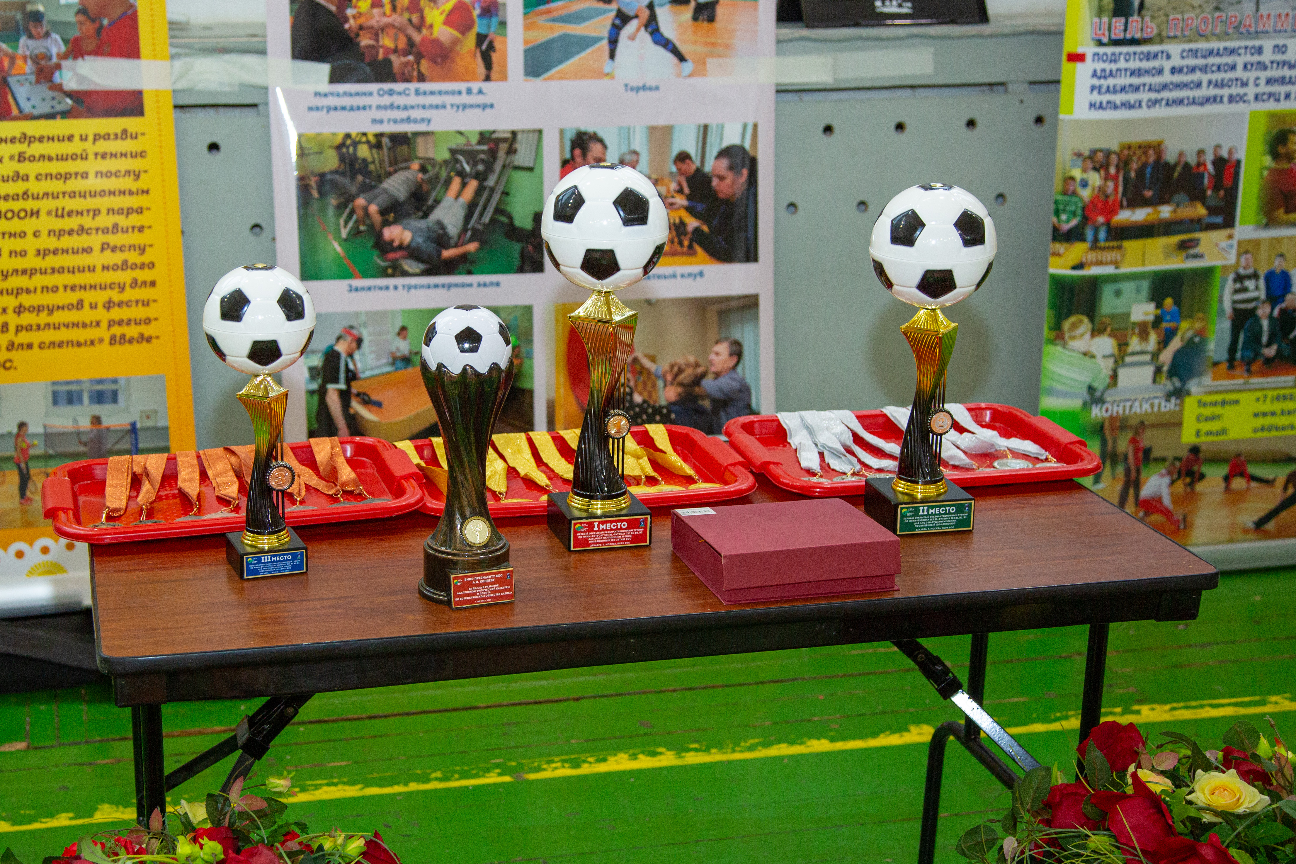 Турнир по мини-футболу 5х5 В1, футболу 3х3 В1, В2, В3 для лиц с нарушением зрения