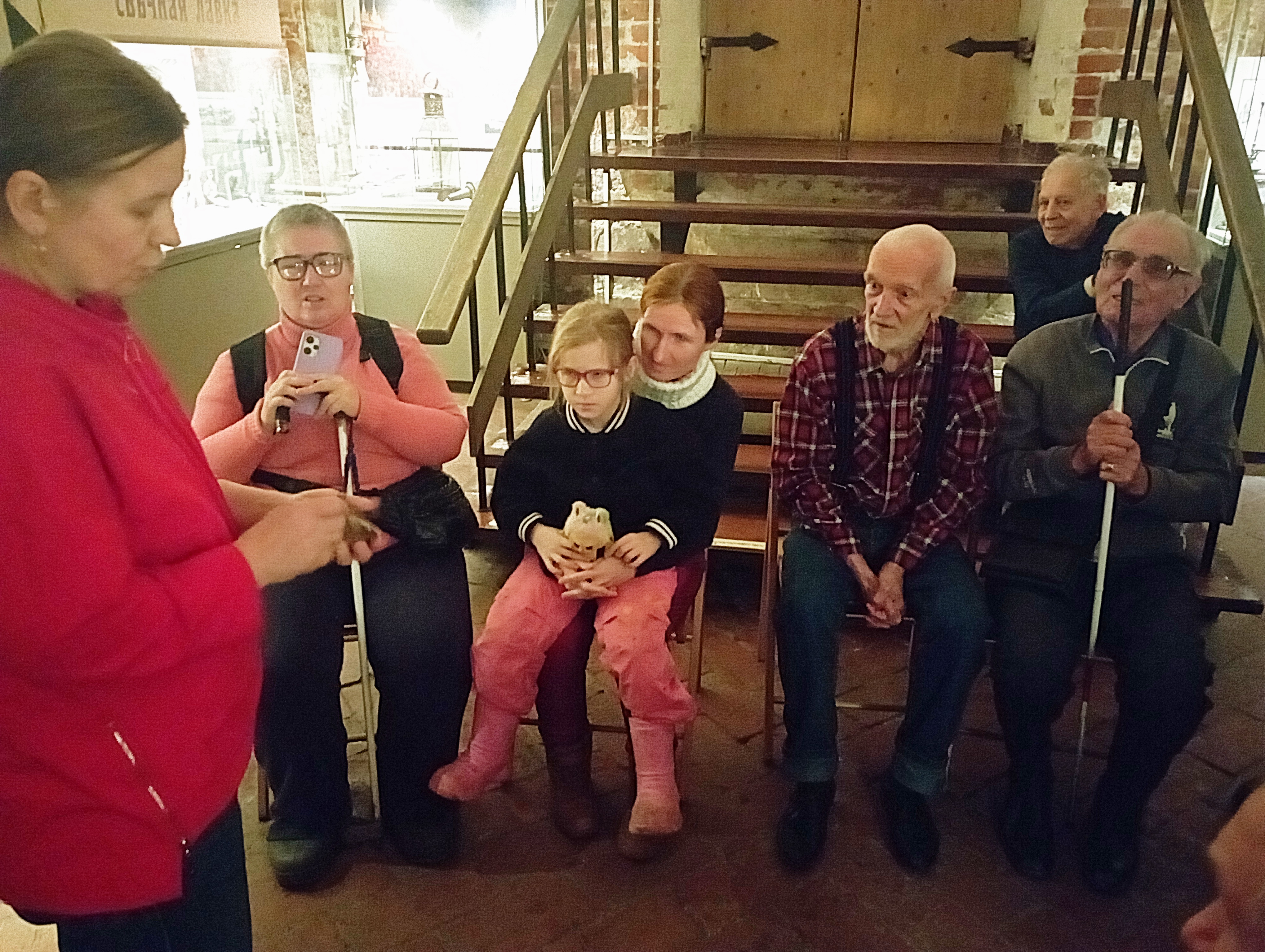 Молодой актив продолжает путешествовать по музеям Москвы!