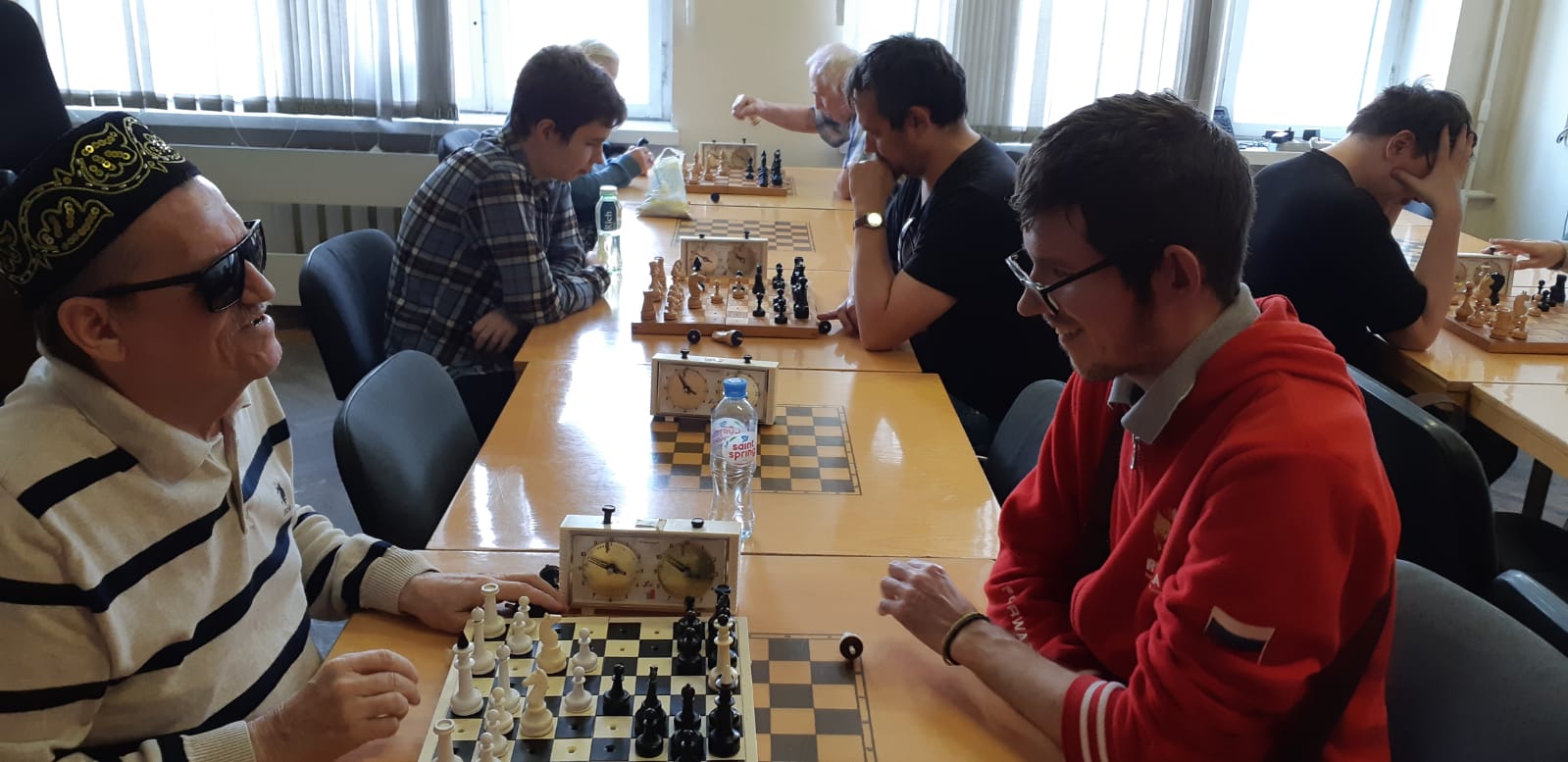 24 сентября прошли открытые соревнования  по шахматам