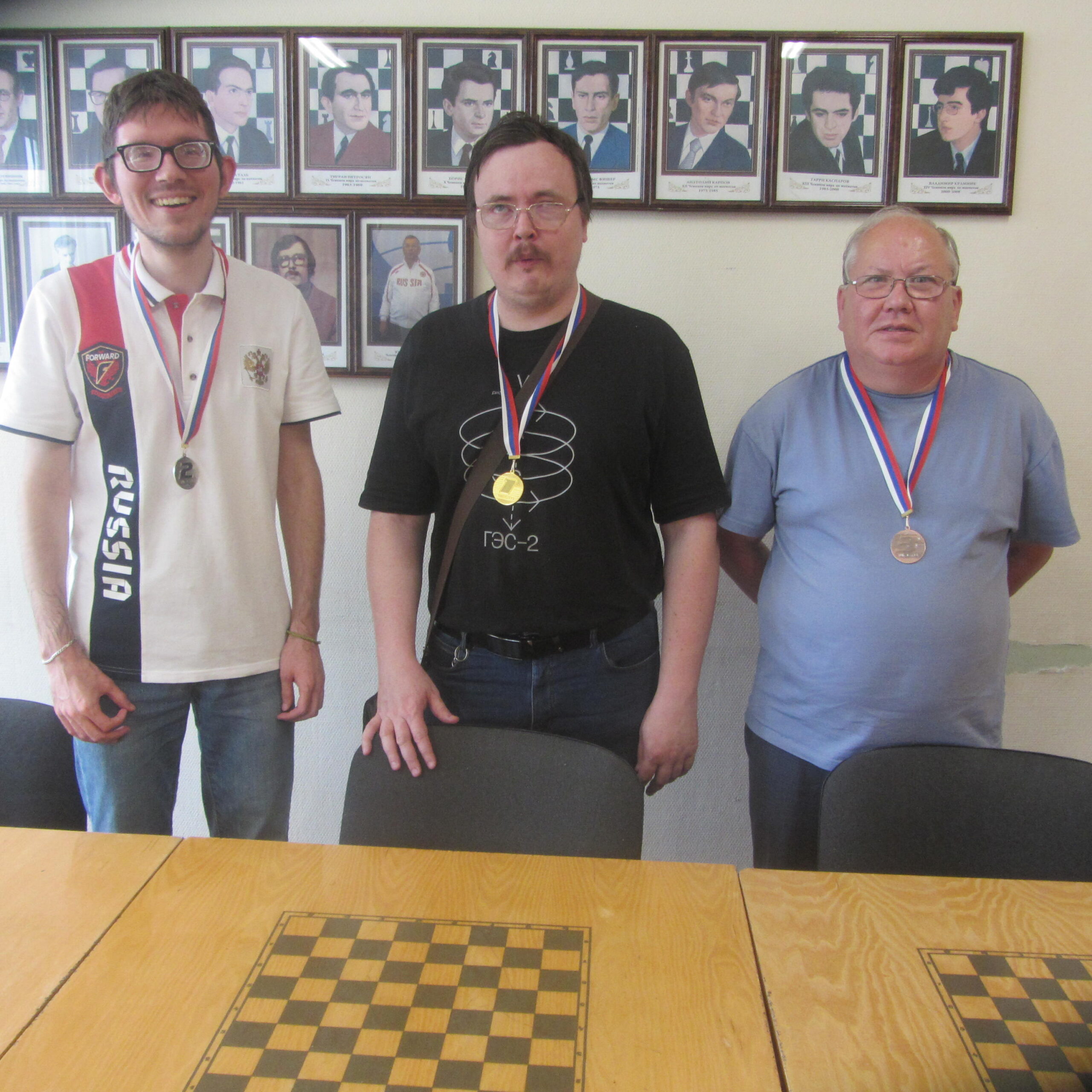 12 июня прошёл открытый турнир  по шахматам